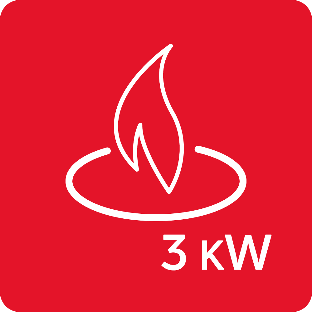 Large 3 kW burner