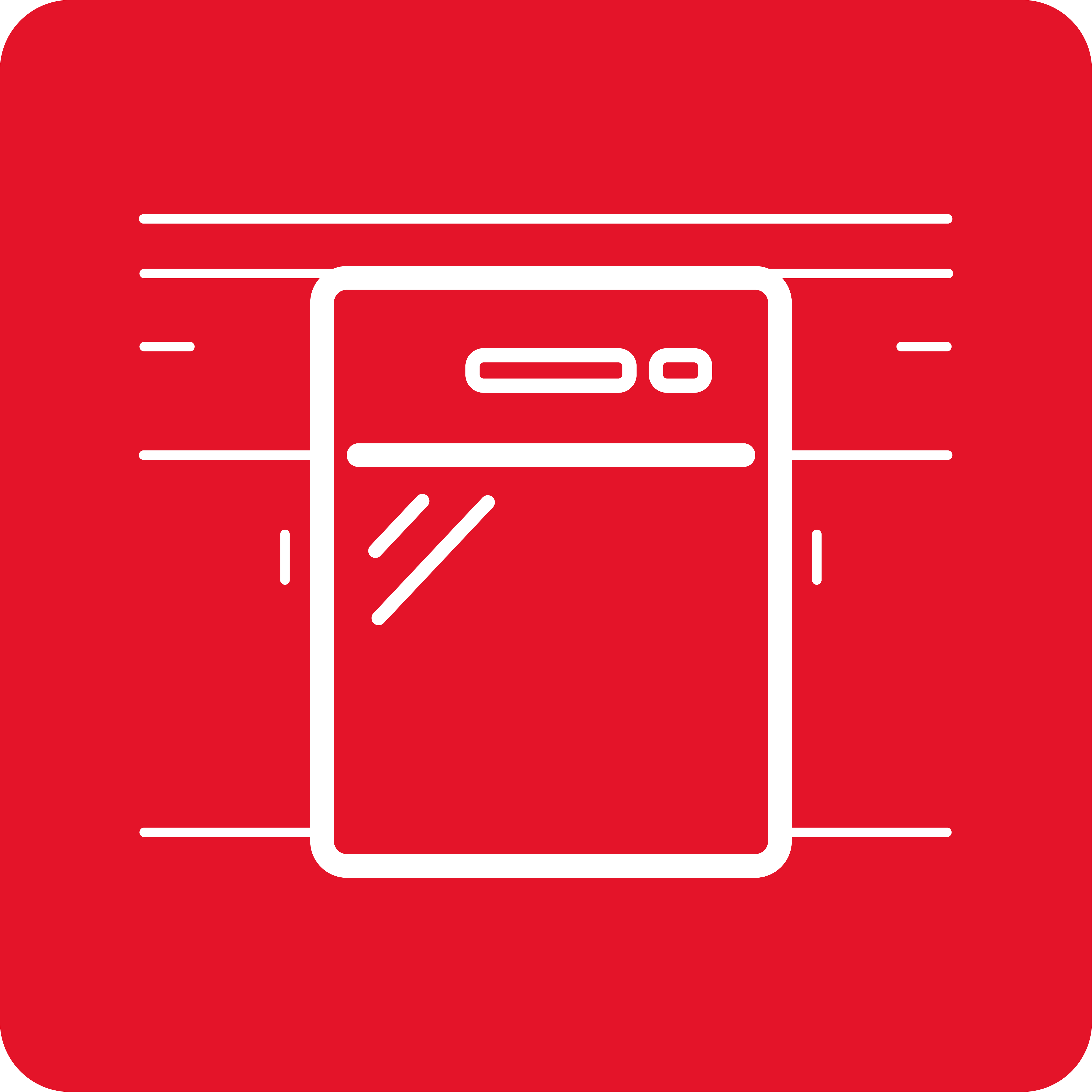 Built-under the countertop